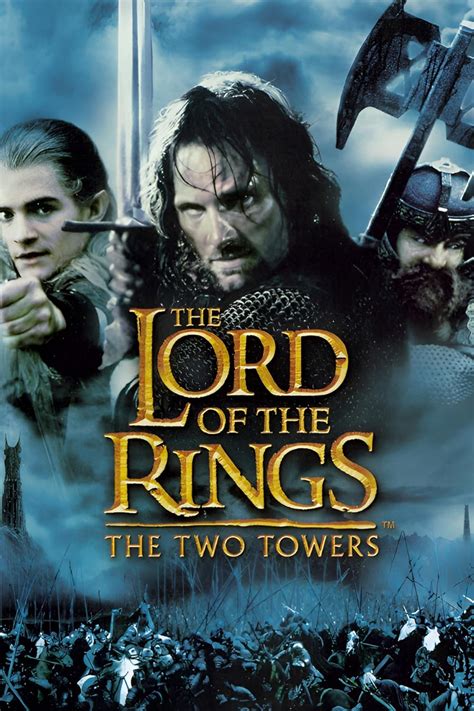 The Lord of the Rings: The Two Towers (2002) PG-13 | 179 min | Action, Adventure, Drama. 8.8. Rate. 87 Metascore. While Frodo and Sam edge closer to Mordor with the help of the shifty Gollum, the divided fellowship makes a stand against Sauron's new ally, Saruman, and his hordes of Isengard. Director: Peter Jackson | Stars: Elijah Wood, Ian ...
